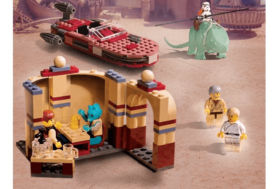 LEGO Mos Eisley Cantina, Blue box (4501-1) set, 2004