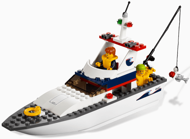 LEGO Fishing Boat (4642-1) set, 2011