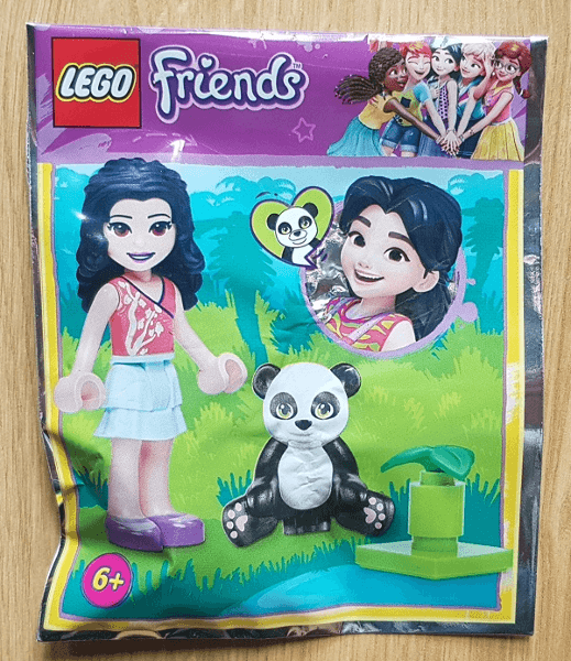 LEGO Emma with Baby Panda foil pack (472102-1) set, 2021
