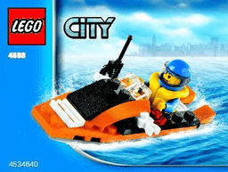 LEGO Coast Guard Boat polybag (4898-1) set