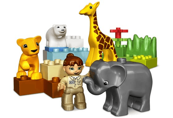 LEGO Baby Zoo (4962-1) set, 2005