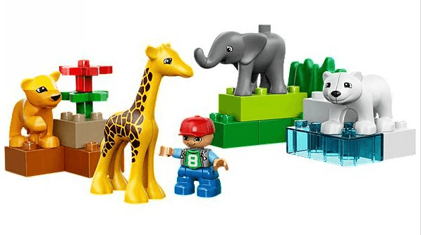 LEGO Baby Zoo {Reissue} (4962-2) set, 2014