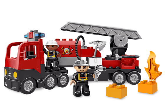 LEGO Fire Truck (4977-1) set, 2007