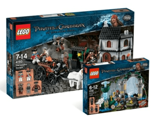 LEGO Pirates of the Caribbean 4 Collection (5000027-1) set, 2011