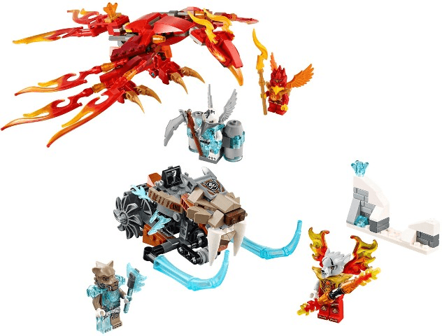 LEGO Strainor vs Flinx (5004460-1) set, 2015