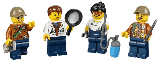 LEGO Bricktober Minifigure Collection 3/4 - City Jungle (2017 Toys "R" Us Exclusive) (5004940-1) set, 2017