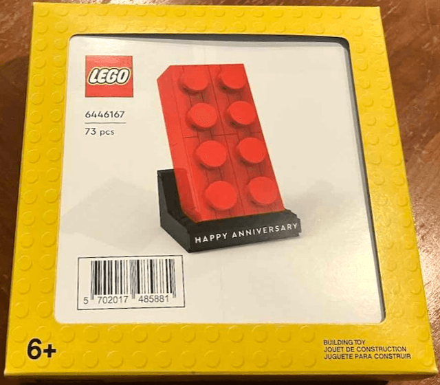 LEGO Red Brick - LEGO Store Anniversary Set (5007594-1) set, 2023