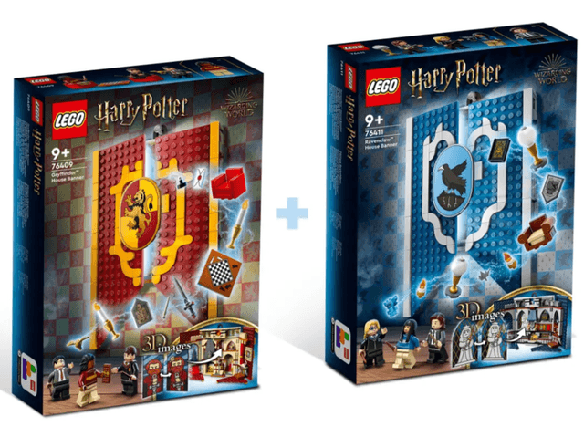 LEGO Harry Potter Collection - House Banners Bravery and Wisdom (5008136-1) set, 2023