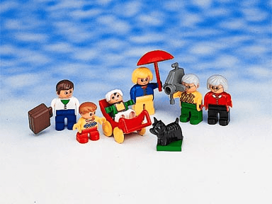 LEGO Family (Caucasian) (5029-1) set, 1995