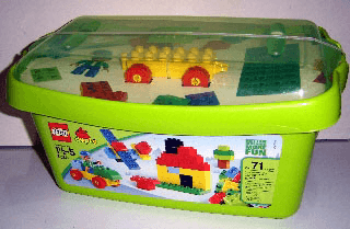 LEGO Large Brick Box - Green Plate Version (5380-2) set, 2008