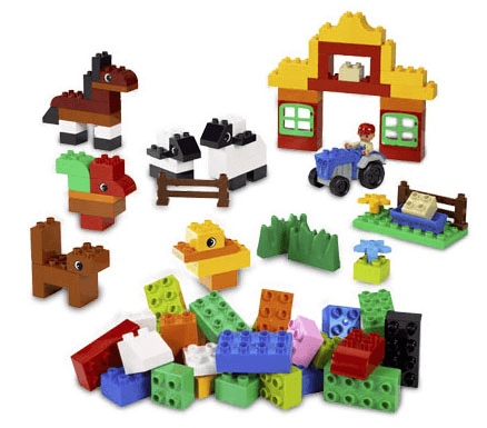 LEGO Build a Farm (5419-1) set, 2007