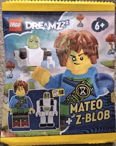 Mateo and Z-Blob paper bag