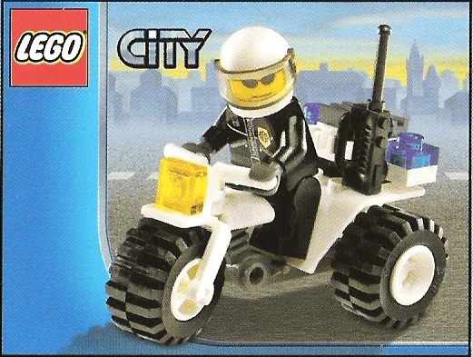LEGO Police Motorcycle polybag (5531-1) set, 2005