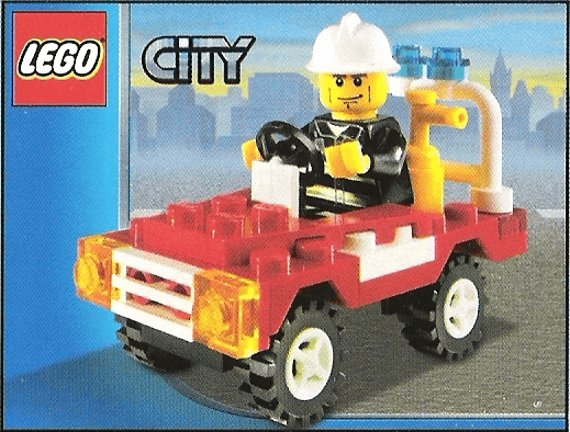 LEGO Fire Car polybag (5532-1) set, 2005