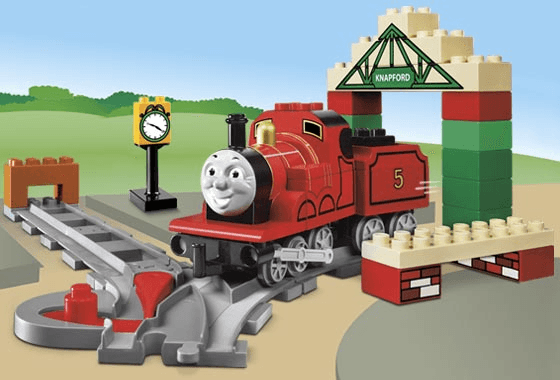 LEGO James at Knapford Station (5552-1) set, 2005