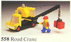 LEGO Road Crane (558-1) set, 1979