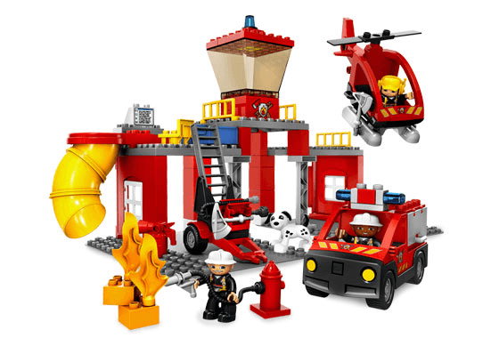 LEGO Fire Station (5601-1) set, 2008