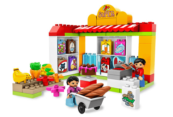 LEGO Supermarket (5604-1) set, 2008