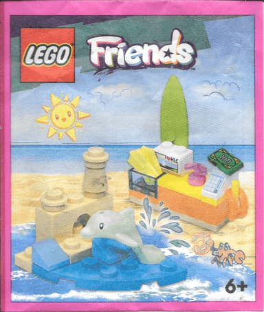 Beach Shop and Dolphin paper bag