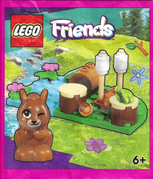 LEGO Squirrel with Campfire paper bag (562411-1) set, 2024