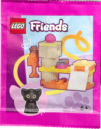 Kitten with Cat Tree paper bag