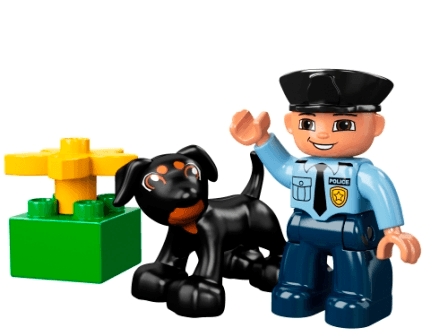 LEGO Policeman (5678-1) set, 2011