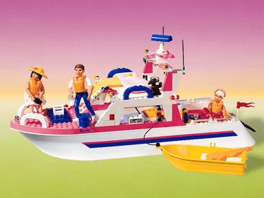 LEGO Family Yacht / Luxury Cruiser (5848-1) set, 1998
