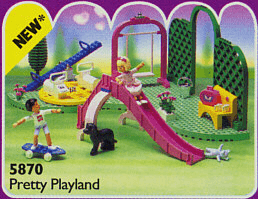 LEGO Pretty Playland (5870-1) set, 1994
