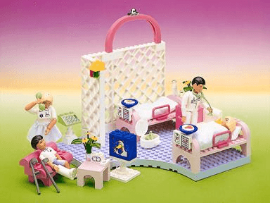 LEGO Hospital Ward (5876-1) set, 1996