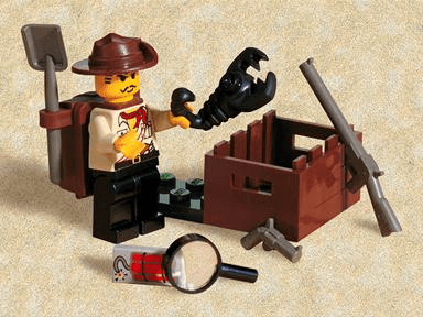LEGO Adventurer - Johnny Thunder (5900-1) set, 1998