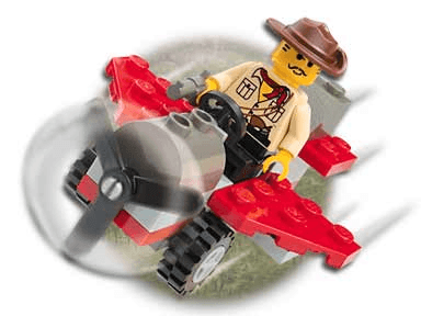 LEGO Johnny Thunder's Plane (5911-1) set, 2000