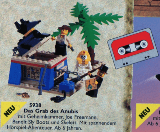 LEGO Oasis Ambush - German Edition with Audio Tape (5938-2) set, 1998