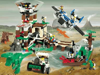 LEGO Dino Research Compound (5987-1) set, 2000