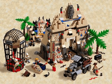 LEGO Pharaoh's Forbidden Ruins (5988-1) set, 1998
