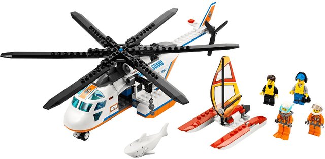 LEGO Coast Guard Helicopter (60013-1) set, 2013