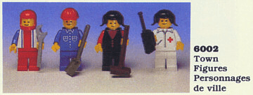 LEGO Town Figures (6002-1) set, 1983