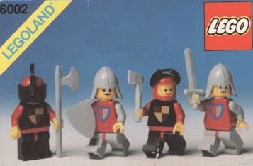 LEGO {Castle Figures} (6002-2) set, 1983