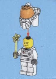 Advent Calendar 2013, City (Day 13) - Astronaut with Wand