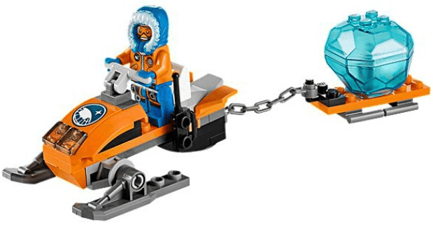 LEGO Arctic Snowmobile (60032-1) set, 2014