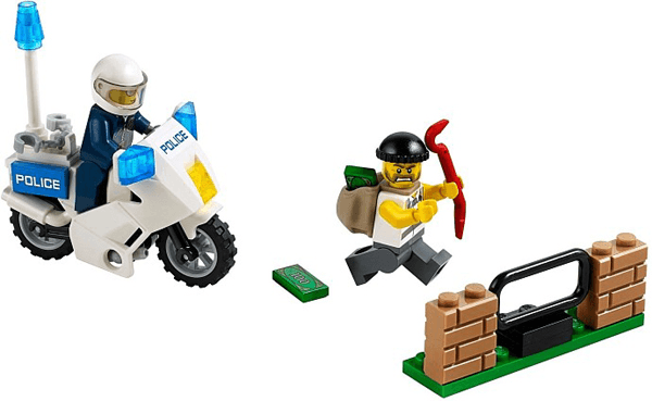 LEGO Crook Pursuit (60041-1) set, 2014