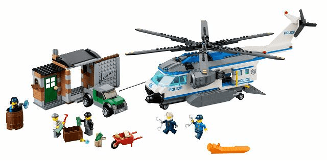 LEGO Helicopter Surveillance (60046-1) set, 2014