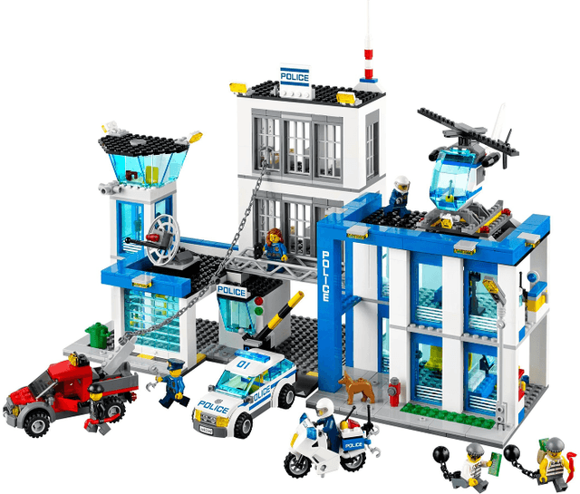 LEGO Police Station (60047-1) set, 2014