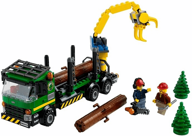 LEGO Logging Truck (60059-1) set, 2014