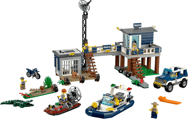 LEGO Swamp Police Station (60069-1) set, 2015
