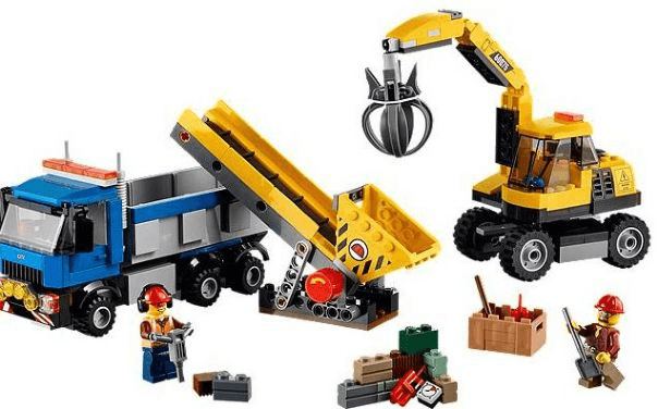 LEGO Excavator and Truck (60075-1) set, 2015