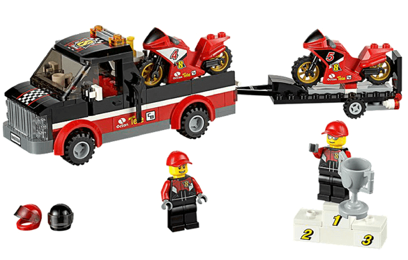 LEGO Racing Bike Transporter (60084-1) set, 2015