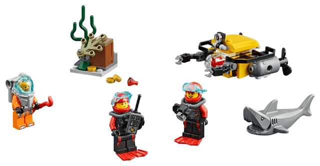 LEGO Deep Sea Starter Set (60091-1) set, 2015