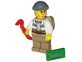 LEGO Advent Calendar 2015, City (Day 13) - Crook (60099-14) set, 2015