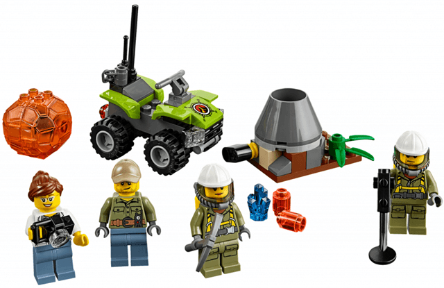 LEGO Volcano Starter Set (60120-1) set, 2016