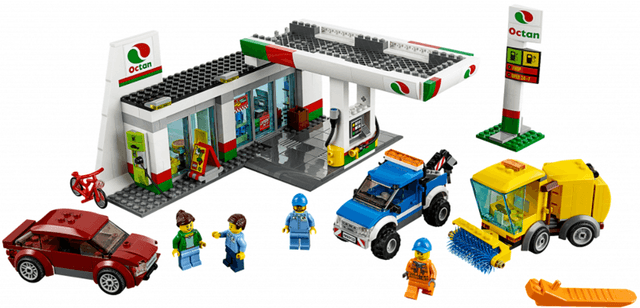 LEGO Service Station (60132-1) set, 2016